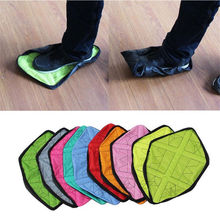 1Pair Handsfree Automatic Step Sock Shoe Cover Reusable One Step Hand Free Shoe Dust Covers Durable Portable Shoe Covers 2024 - buy cheap