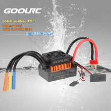 GoolRC Waterproof 60A Brushless ESC Electric Speed Controller with 5.5V/3A BEC for 1/10 RC Car 2024 - buy cheap