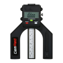 Gemred digital medidor de profundidade display slide caliper vernier régua depthômetro indicador de profundidade medidor de altura faixa de medição 0-85mm 2024 - compre barato