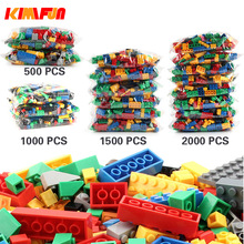 Basic City Building Blocks Sets 1500Pcs DIY Creative Bricks brick Parts Educational Toys for Children compatible Block 2024 - buy cheap
