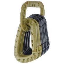 Webbing Lock Grimlock Attach quickdraw Buckle Snap Shackle Carabiner Clip Mountain Molle Camp Hike Backpack climb Outdoor 2024 - buy cheap