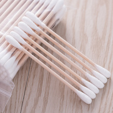 100pcs/Pack Bamboo Cotton Buds Cotton Swabs Medical Ear Cleaning Wood Sticks Makeup Health Tools Tampons Earing Cleaning 2024 - buy cheap