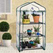 PVC Warm Garden Solar Tier Mini Household Garden Tools Plant Greenhouse Cover (without Iron Stand) 2024 - buy cheap