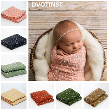 Dvotinst-Accesorios de fotografía recién nacido para bebé, envolturas suaves de ganchillo, manta de fondo, accesorios de fotografía 2024 - compra barato