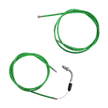 Cable de acelerador verde y línea de embrague para motor de Bicicleta Motorizada, 49/60/66/80cc 2024 - compra barato