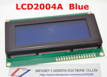 Плата ЖК SUQ 2004 20*4, ЖК 20x4 5 В, синий экран, ЖК-дисплей 2004, ЖК-модуль ЖК 2004 для arduino 2024 - купить недорого