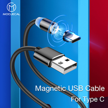 MOOJECAL Magnetic Cable For iPhone Samsung S10 Type C Charger Data Charging Micro USB Cable Mobile Phone Cables 2024 - buy cheap