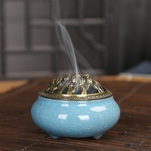 Noolim Ceramic Incense Burners Portable Porcelain Censer Buddhism Incense Holder Home Tea House Yoga Studio Incense Gift 2024 - buy cheap