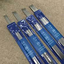 35Pcs/set Sweater needle Stainless Steel knitting needles 20CM Sewing Accessories Straight Crochet Hooks DIY Weave Knitting Tool 2024 - buy cheap