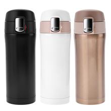 Stainless Steel Vacuum Thermos Insulated Water Bottle Travel Mug Coffee Tea Cup 350ml 2024 - buy cheap
