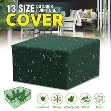 Waterproof Outdoor Garden Furniture Covers Dust Cover For Rattan Table Chair Sofa Protection Set Furniture Dustproof Rain Cover 2024 - buy cheap