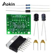 Piezas de repuesto para placa amplificadora TDA7297 15W dc 12v grado 2,0 codificación de audio dual 15w kit DIY electrónico 2024 - compra barato