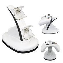 Bevigac Dual Controller Joypad Gamepad Power Charging Charger Dock Station Stand Holder for Microsoft  Xbox One 1 Slim Game 2024 - buy cheap