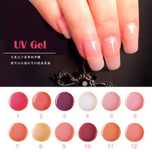Extensión de uñas, Gel UV constructor, cubierta de uñas, rosa claro, laca de Gel, pintura de puntas 2024 - compra barato