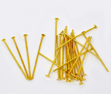 DoreenBeads 700PCs gold color Head Pins 0.7x24mm(21 gauge) (B01519) yiwu 2024 - buy cheap