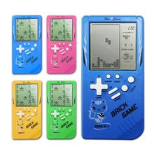 Game Console Handheld Classic Nostalgic Educational Toys For Children Educational Toy Tetris Brick Game Machine Without Battery 2024 - buy cheap