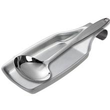 Práctico estante de acero inoxidable para cuchara, soporte para cuchara de sopa, espátula, accesorios de cocina, herramientas de almacenamiento de cocina multifuncionales 2024 - compra barato