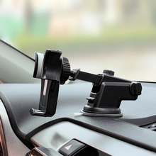 Телескопический автомобильный держатель для телефона iPhone Xs Max X 8, автомобильный держатель на лобовое стекло, крепление на приборную панель, держатель для сотового телефона, подставка 2024 - купить недорого