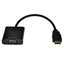 Cabo compatível do adaptador do conversor vga de kebidu 1080p hdmi para tudo-em-um computador tablet notebook desktop ao projetor do monitor de hdtv 2024 - compre barato