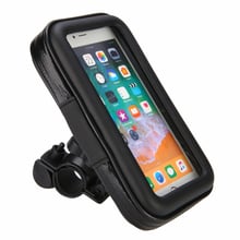 Bolsa de teléfono para manillar de motocicleta, soporte impermeable del teléfono para bicicleta, GPS, carcasa de montaje ajustable de 360 grados, 1 ud. 2024 - compra barato