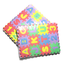 36Pcs Mini Puzzle Mats Colorful Foam Alphabet and Number Interlocking Puzzle Mats Kids Learning Education Toys 2024 - buy cheap
