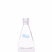 Conical flask with standard ground-in mouth,Capacity 250ml,joint 24/29,Erlenmeyer flask with standard ground mouth 2024 - buy cheap