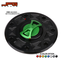 Tampa para tanque de combustível de moto, tampa de alumínio para tanque de gasolina de motocicleta para kawasaki fzx6r zx6r zx7r zx9r zxr250 zxr400 zxr750 zx6e zg1000 zx11 zrx1100 2024 - compre barato