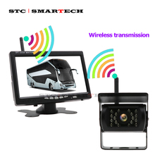 SMARTECH Wireless Rear View Camera with 7 inch Monitor for Truck Bus RV Van Trailer pickup,Wireless Parking Assistance System 2024 - buy cheap