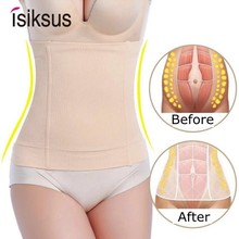 Isiksus Corset Waist Trainer Body Shapers Women Slimming Shapewear Belt Seamless Waist Cincher Underwear Modeling Strap WT006 2024 - buy cheap