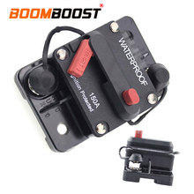 1pcs Waterproof 150A Car audio Automatic fuse holder with switch Circuit Breaker Reset Fuse Inverter Solar System 2024 - buy cheap