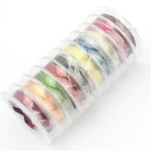 Free Shipping Jewelry Making Repair 100Meter (10 coil) Mixed Random Colors Beading DIY Wire 0.3MM 2024 - buy cheap