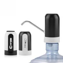 Портативный светодиодный бутилированный Электрический водяной насос мини USB Перезаряжаемый дозатор для домашнего офиса 2024 - купить недорого