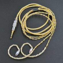 KZ-Cable de actualización para auriculares, accesorio chapado en oro y plata, para ZST ZSN AST C10 C16 Zs10 Pro As10 A10 ASX ZAX ZSX EDX 2024 - compra barato