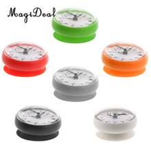 MagiDeal Silicone Waterproof Kitchen Bathroom Bath Shower Suction Cup Clock Colorful for Bathrooms Kitchen 2024 - buy cheap
