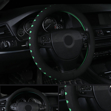 Cubiertas de volante de coche diámetro Universal 38cm EVA punzonado cubierta de volante para la mayoría de los coches accesorios interiores 2024 - compra barato
