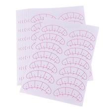 70 Pairs / Bag Eyelashes Stickers Grafting Eyelash Practice Stickers Eye Stickers Slightly Viscous With Marks Tough 2024 - buy cheap