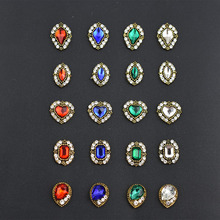 10 Pçs/lote unhas Liga charme cristal diamantes Pedra strass decorações da arte do prego jóias acessórios de strass nova chegada 2018 2024 - compre barato
