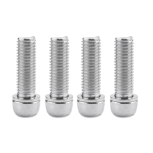 27.6 x 10mm MagiDeal 4x Water Bottle Cage Bolts Bicycle Stem Screws Cycling Silver M7 Mountain Bike Motorcycle 2024 - buy cheap