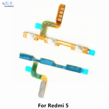 Power On Off Volume up down Side button Flex Cable For Xiaomi Redmi 5 2024 - buy cheap