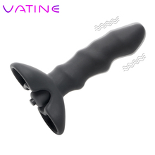 VATINE Anal Plug Vibrator Erotic Sex Toys for Women Prostate Massager Sex Products G Spot Butt Plug Masturbation 2024 - buy cheap