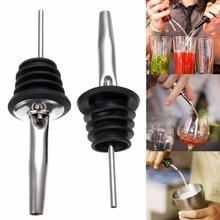 2Pcs Stainless Steel Liquor Spirit Pourer Flow Wine Bottle Pour Spout Stopper For Easy Bar Accessories Tools 2024 - buy cheap