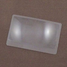 3 X Magnifier Magnification Magnifying Fresnel Pocket Credit Card Size Transparent magnifying glass 2024 - buy cheap