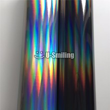 Laser Chrome Holographic Vinyl Wrap Film Foil For Car Wrapping Sticker Chameleon Vehicle Car Decal 2024 - buy cheap