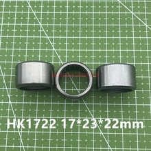 Rodamientos de agujas rápidos Hk1722, 17x23x22mm (2 uds), rodamiento de rodillos de taza dibujada, 17x23x22mm, novedad de 2021 2024 - compra barato