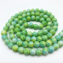 4/6/8/10mm Double Colors Glass Beads Round Loose Spaced Beads For Jewelry Making DIY Charms Jewelry Beads YBP310 2024 - buy cheap