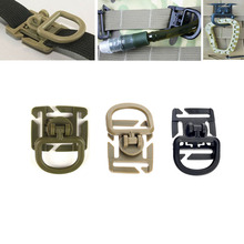 webbing clamp tactical backpack outdoor hike bushcraft mountain climb swivel D ring clip molle  attach strap hang camp 2024 - buy cheap