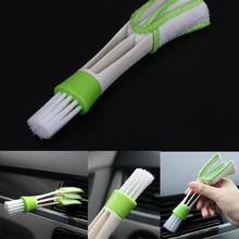 VODOOL Portable Double Ended Car Air Conditioner Vent Slit Cleaner Brush Instrumentation Dusting Blinds Keyboard Cleaning Brush 2024 - buy cheap