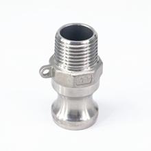 1/2" BSP Male Thread 304 Stainless Steel Type F Plug Camlock Fitting Cam and Groove Coupling 2024 - buy cheap