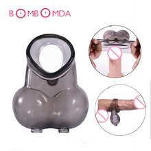 Male Penis Rings Ball Stretcher Scrotum Bondage Restraint Sex Toys For Men Chastity Cage Reusable Delay Ejaculation Cock Sleeve 2024 - buy cheap