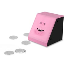 Face Money Eating Box Piggy Bank Cat Saving Box Coins Box Money Coin Saving Bank for Children Gift Candy Machine Home Decoration 2024 - buy cheap